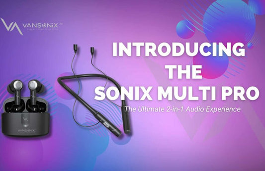 Introducing the Sonix Multi Pro: The Ultimate 2-in-1 Audio Experience